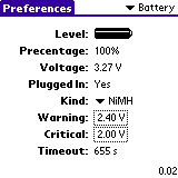 Battery Panel