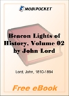 Beacon Lights of History, Volume 02 Jewish Heroes and Prophets for MobiPocket Reader