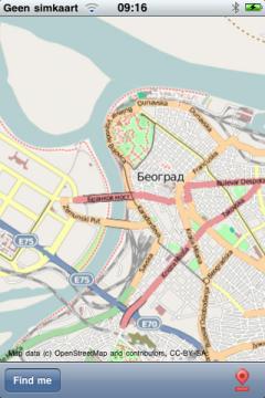 Belgrade Street Map