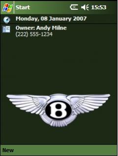 Bentley Logo AMF Theme for Pocket PC