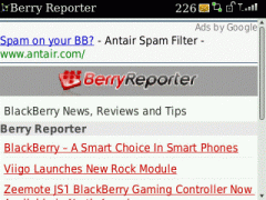 Berry Reporter Mobile Launcher