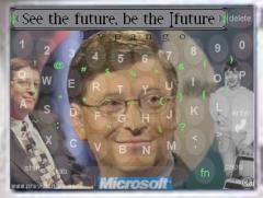 Typango - Full Screen Keyboard - Bill Gates Skin