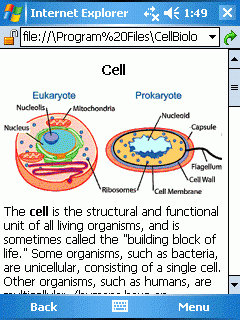 Biology Quick Study Guide (Palm OS)