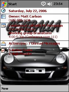 Black Car AM Theme for Pocket PC