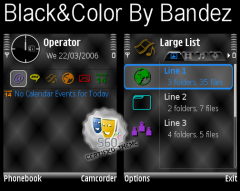 Black&Color Theme