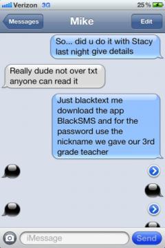 Black SMS