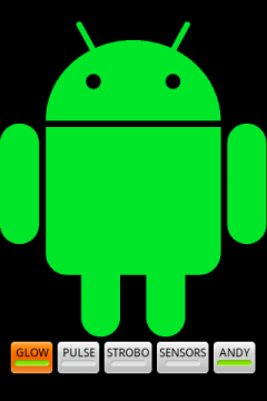 Blinking Android