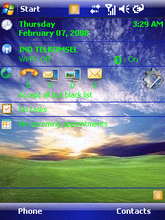 Bliss STS Theme for Pocket PC
