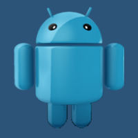 Blue Droid Skin for ShakeThemAll