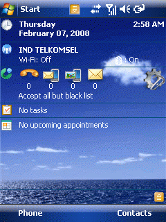 Blue Ocean STS Theme for Pocket PC