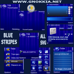 Blue Stripes Theme