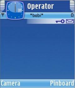 Blue Theme for Nokia N70/N90