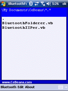 BluetoothFolderer