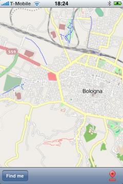 Bologna Street Map