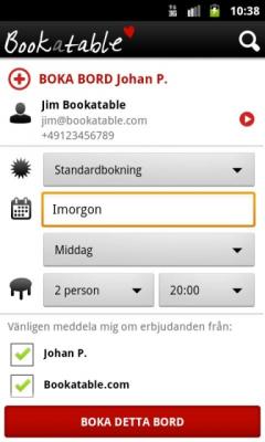 Bookatable (Android)