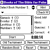 Books of the Bible for Palm