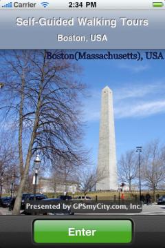 Boston Walking Tours and Map