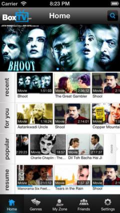 BoxTV for iPhone