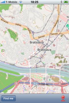 Bratislava Street Map