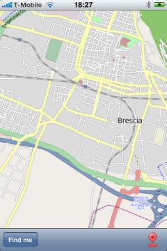 Brescia Street Map