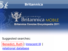 Britannica Concise Encyclopedia 2011 (BlackBerry)