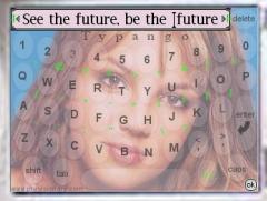 Typango - Full Screen Keyboard - Britney Two Skin