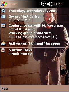 Bruce Springsteen Theme for Pocket PC