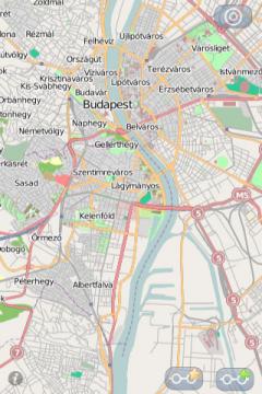 Budapest Offline Street Map