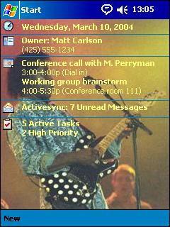 Buddy Guy Polk-A-Dot Theme for Pocket PC