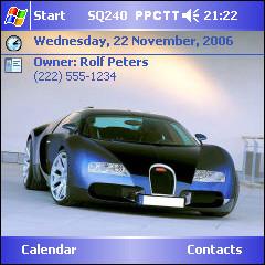Bugatti RP Theme for Pocket PC