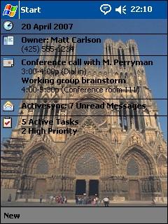Building 012 Theme for Pocket PC