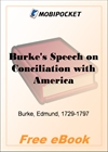 Burke's Speech on Conciliation with America for MobiPocket Reader