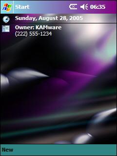 CA-Abstratob 9 Theme for Pocket PC
