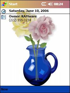 CA Roses Theme for Pocket PC