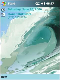 CA Wave Dance Theme for Pocket PC