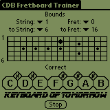 CDB Fretboard Trainer
