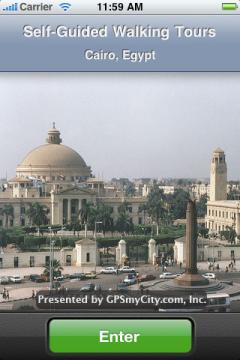 Cairo Map and Walking Tours