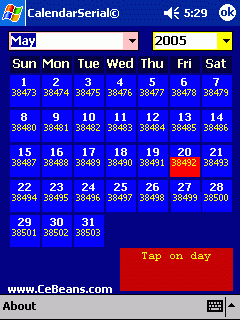 CalendarSerial