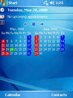 Calendar for PokeP