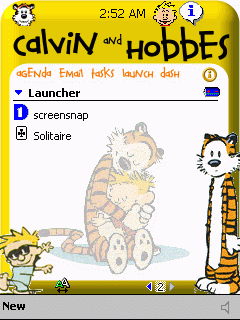 Calvin and Hobbes Theme for Pocket PC