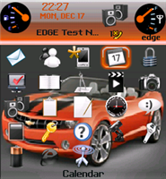 Camaro Theme for Blackberry 8100 Pearl