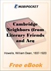 Cambridge Neighbors for MobiPocket Reader