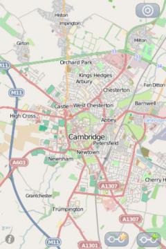 Cambridge Offline Street Map