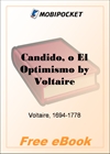 Candido, o El Optimismo for MobiPocket Reader
