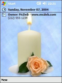 Candlelight Theme for Pocket PC