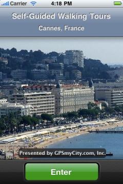 Cannes Map and Walking Tours