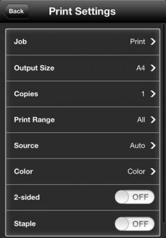Canon Mobile Printing for iPhone/iPad