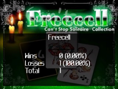 Can't Stop Freecell Solitaire (BlackBerry)
