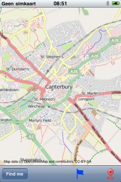 Canterbury Street Map