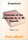 Canyons of the Colorado for MobiPocket Reader